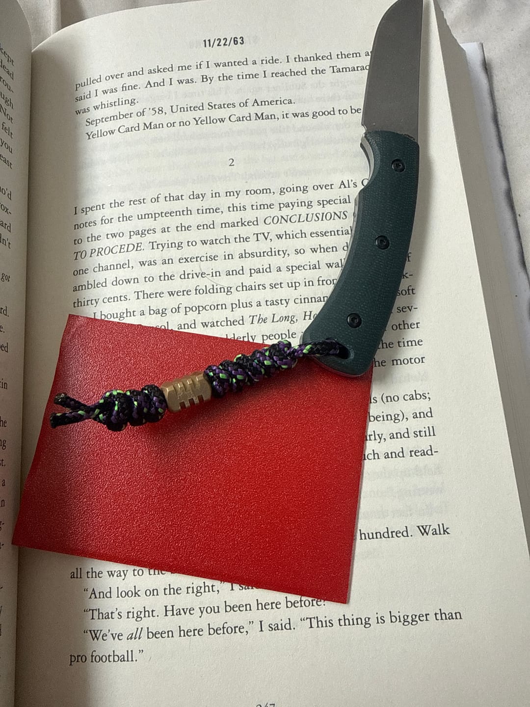 Customer photo review of S1 Lanyard Bead Brass