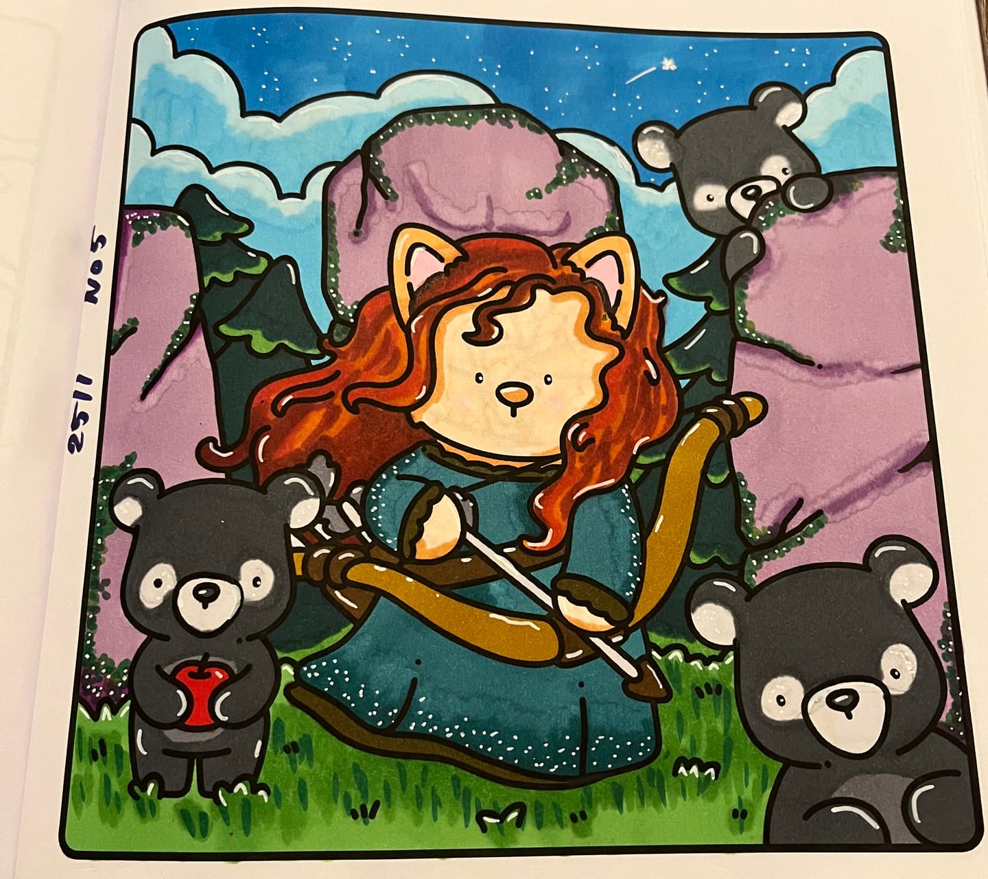 Customer photo review of Ohuhu Honolulu S 48 Colors Dual Soft Tips Alcohol Art Markers, Brush & Soft Chisel