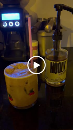 Customer video review of Almond Coffee Syrup
