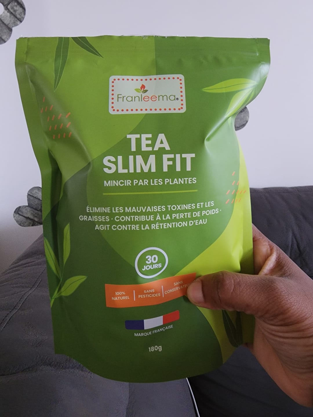 Customer photo review of Tisane pour perdre du poids - Tea Slim Fit™