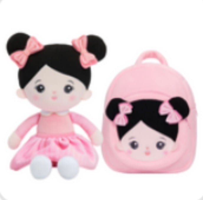 Customer photo review of Personalisierte Puppe und optionales Rucksackpaket