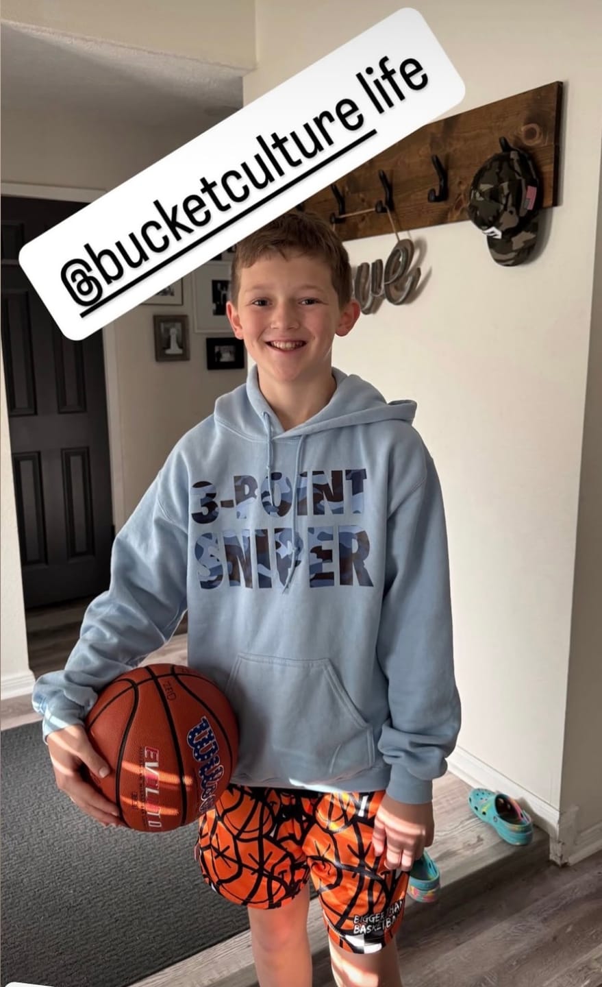 Customer photo review of 3-Point Sniper Hoodie