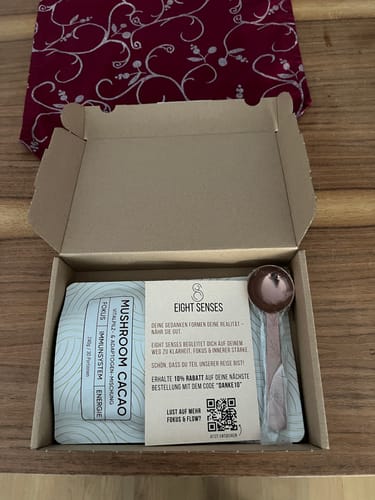 Customer photo review of Mushroom Cacao