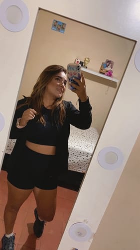 Customer photo review of Basic Shorts Set