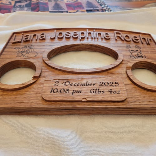 Customer photo review of 1/8"x 3/4" Upcut - 1/4" Shank - UC2175