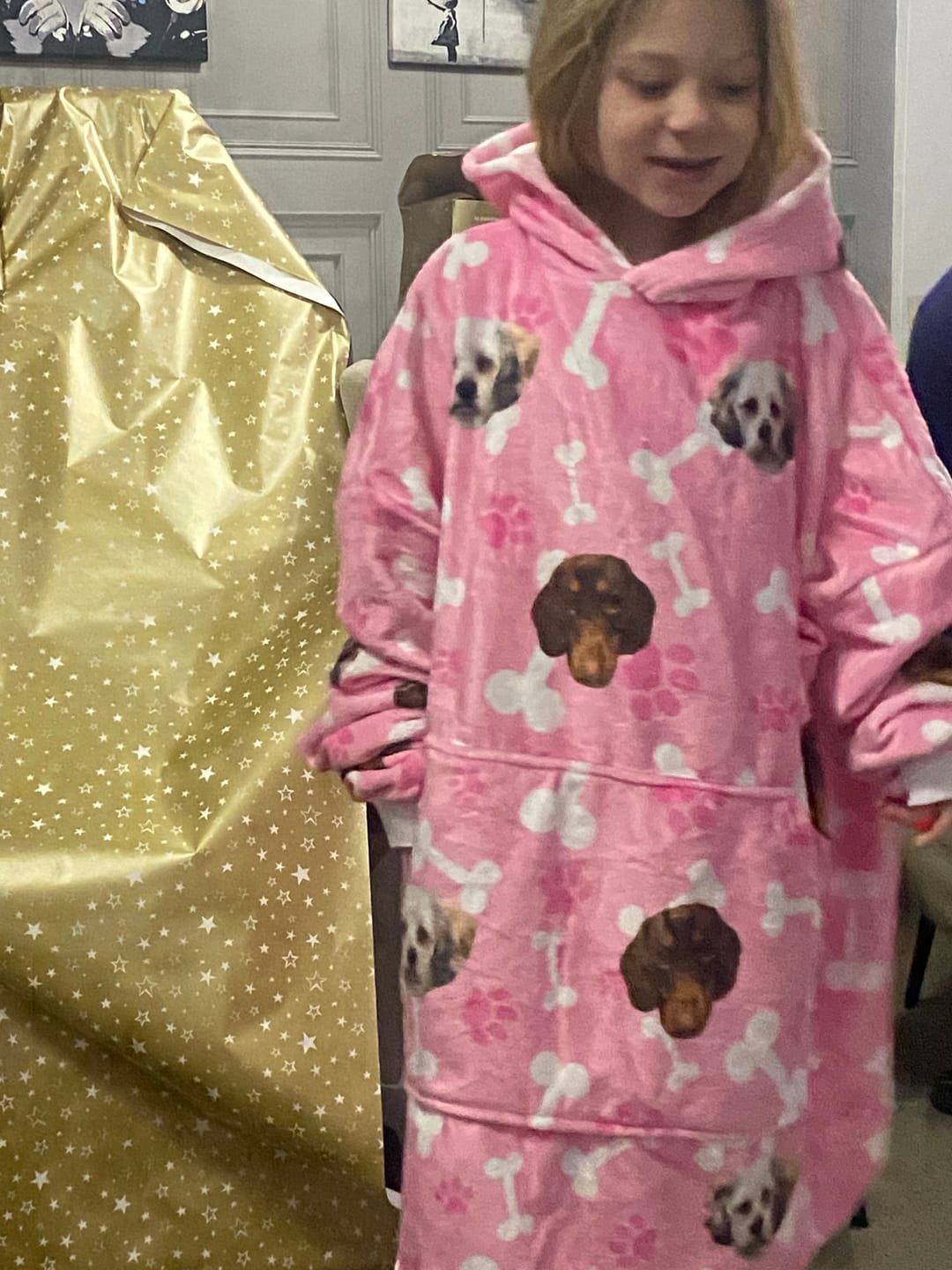 Customer photo review of Custom Cat Hoodie
