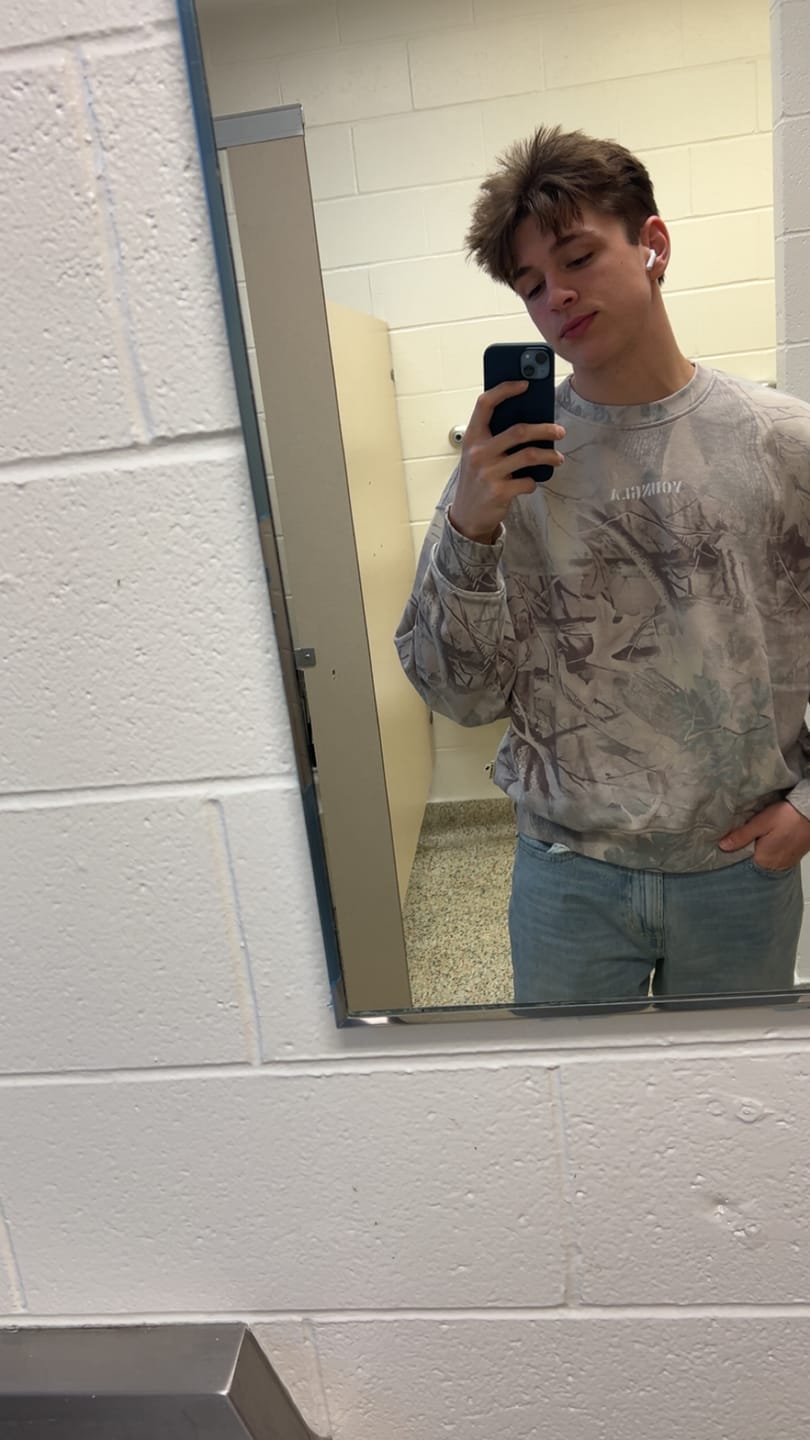 Customer photo review of 5206 - Tree Camo Collection - Crewnecks