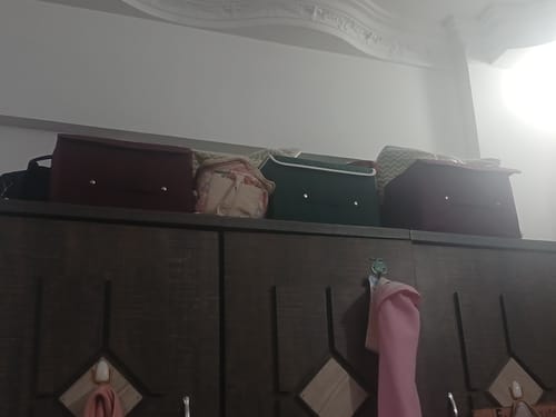 Customer photo review of Premium Storage Box - Green