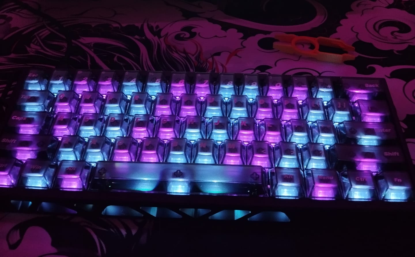 Customer photo review of FGG Madlions MAD Light 60HE Alüminyum Klavye (Manyetik Switch / HE)
