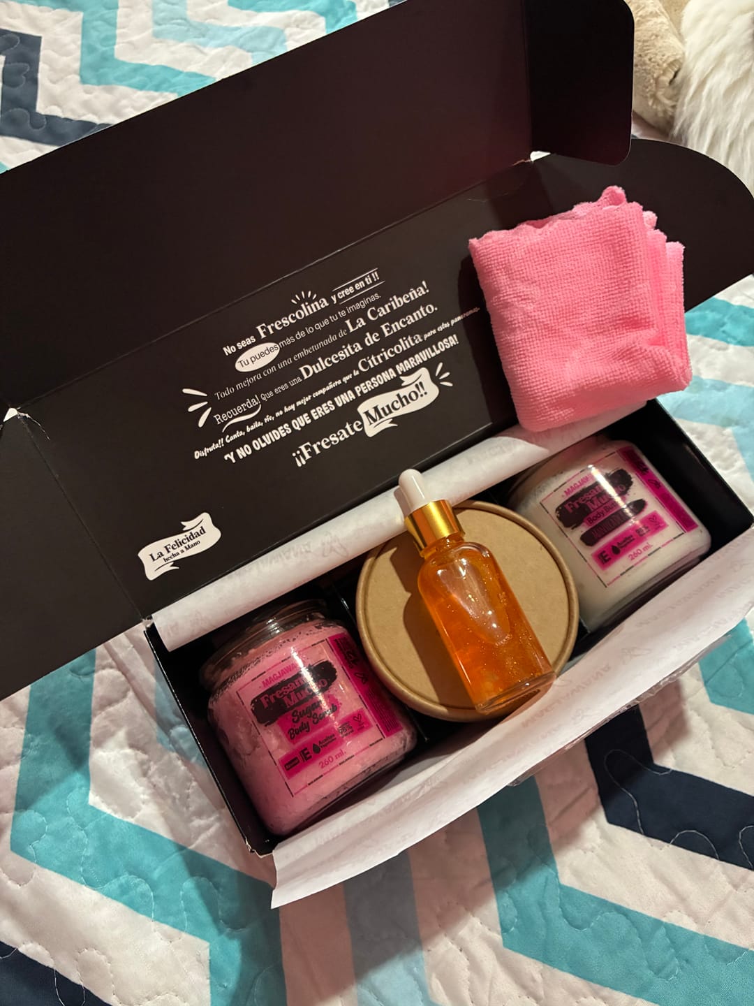Customer photo review of Exfoliante Fresame Mucho