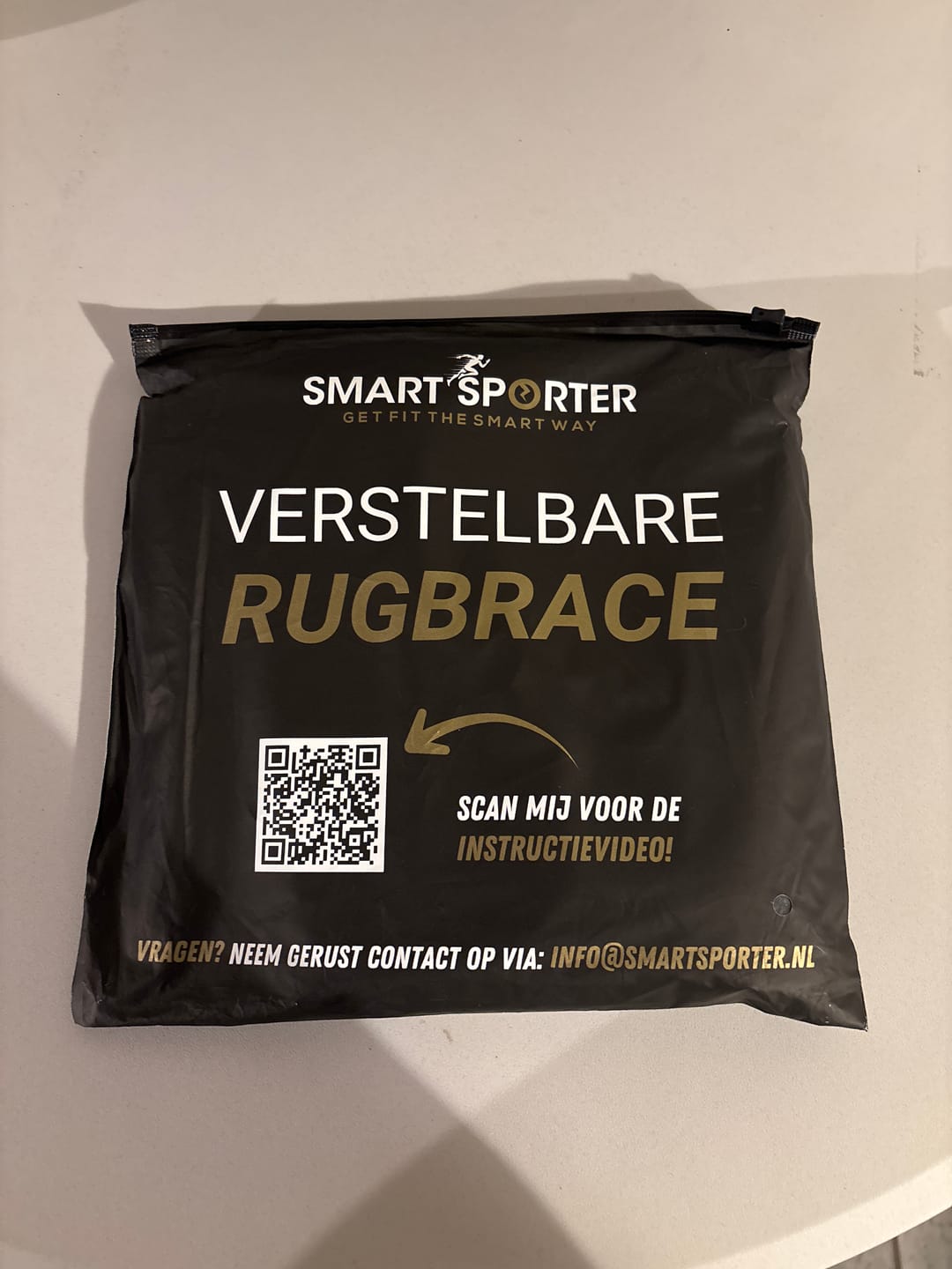 Customer photo review of Verstelbare Rugbrace - Rughouding Ondersteuner