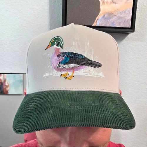 Customer photo review of Woody Corduroy Brim Hat