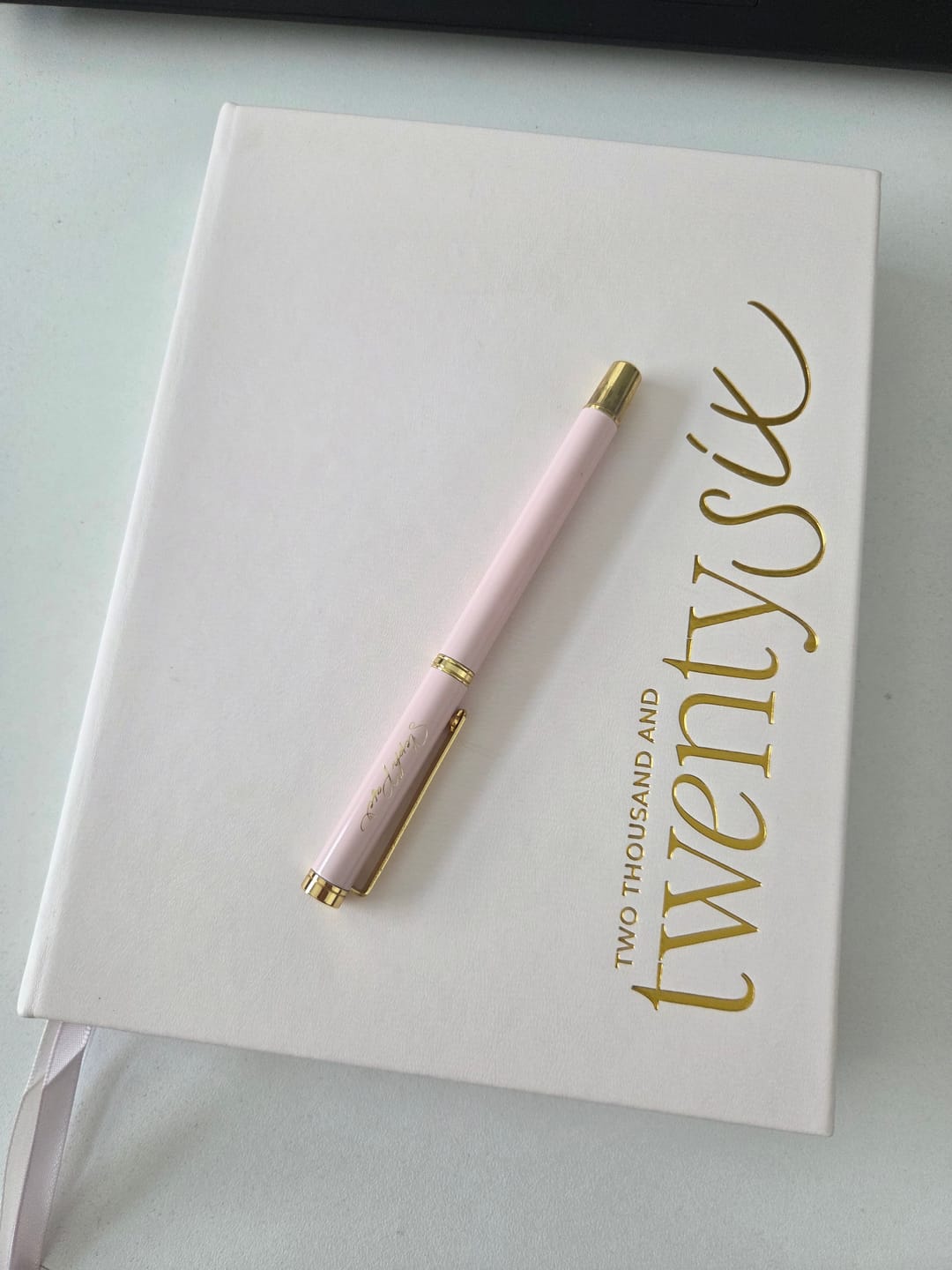 Customer photo review of 2026 Essential Planner - Blush