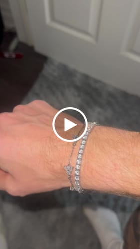 Customer video review of 4mm Tennis Bracelet