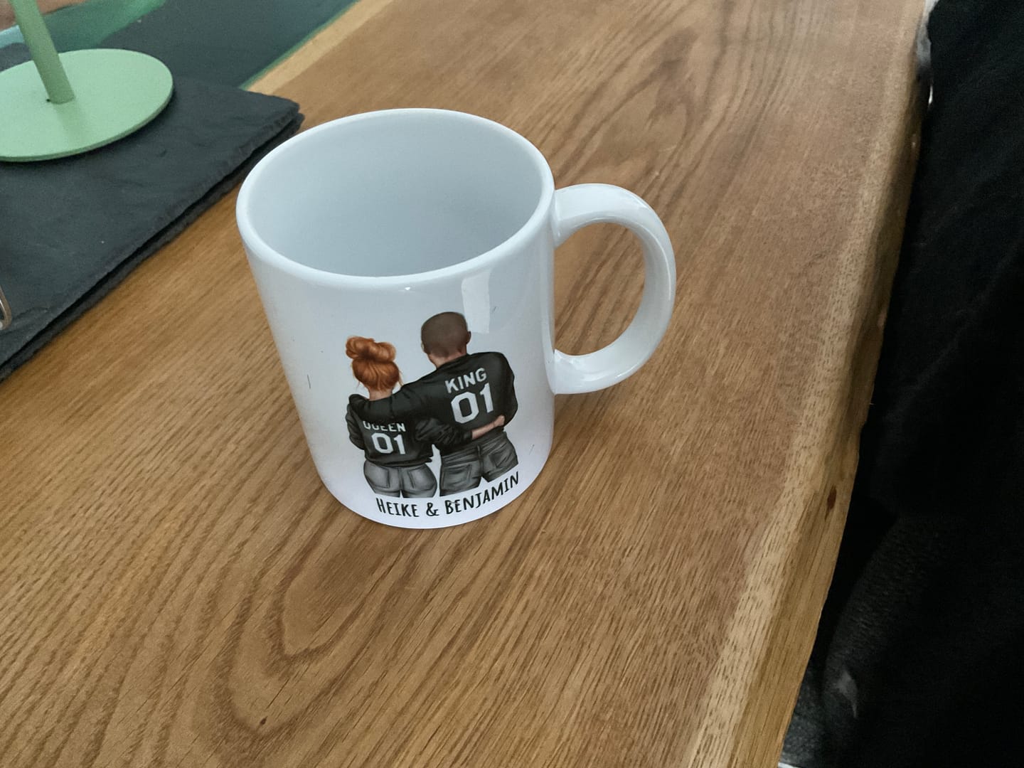 Customer photo review of Jeden Tag - Paar-Tasse