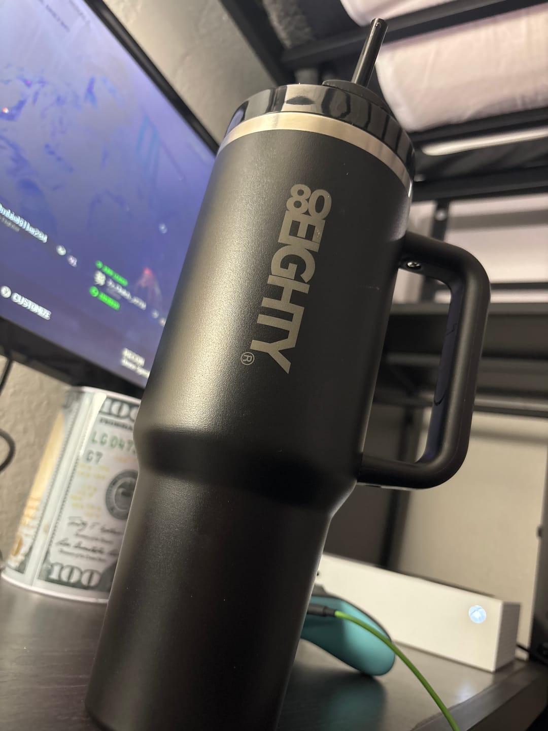 Customer photo review of 80Eighty® Black Tumbler