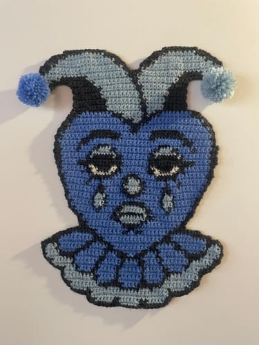 Customer photo review of Crying circus heart