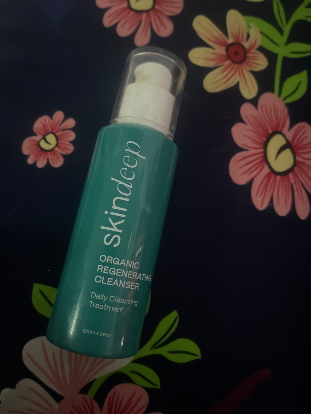 Customer photo review of ORGANIC REGENERATING FACE WASH - Daily Cleansing Treatment