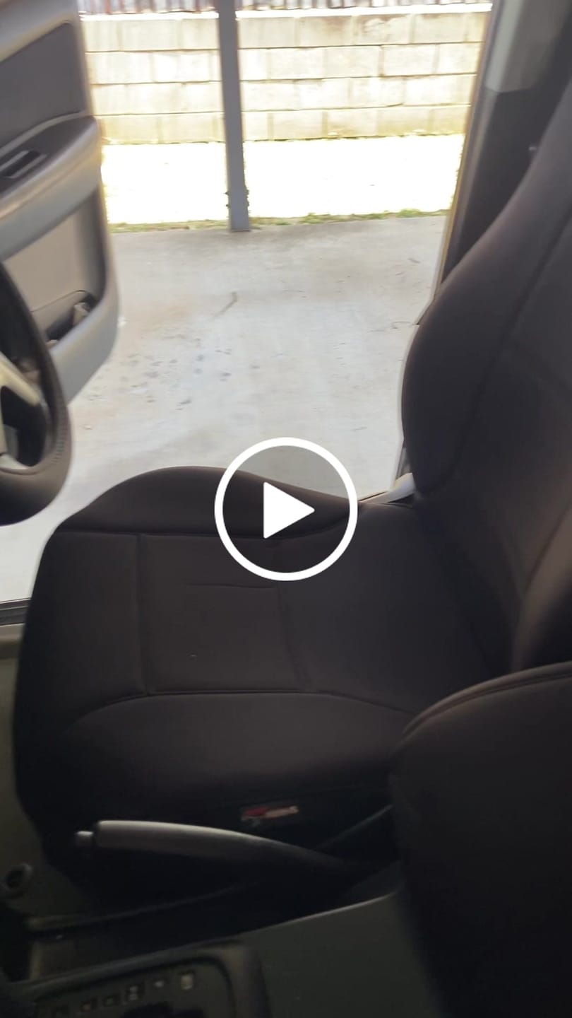 Customer video review of Sharkskin Neoprene Universal Rear Seat Covers
