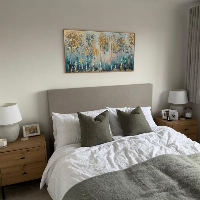 Customer photo review of Tree Abstract Textured Wall Art #TP043