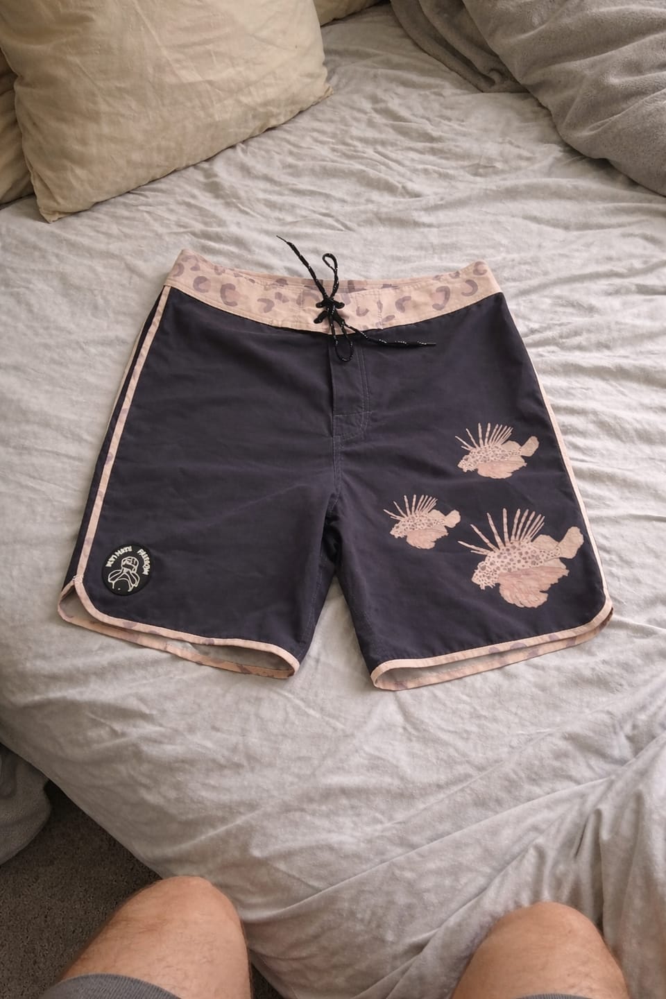Customer photo review of בגד ים זהרון | Lion Fish Boardshort