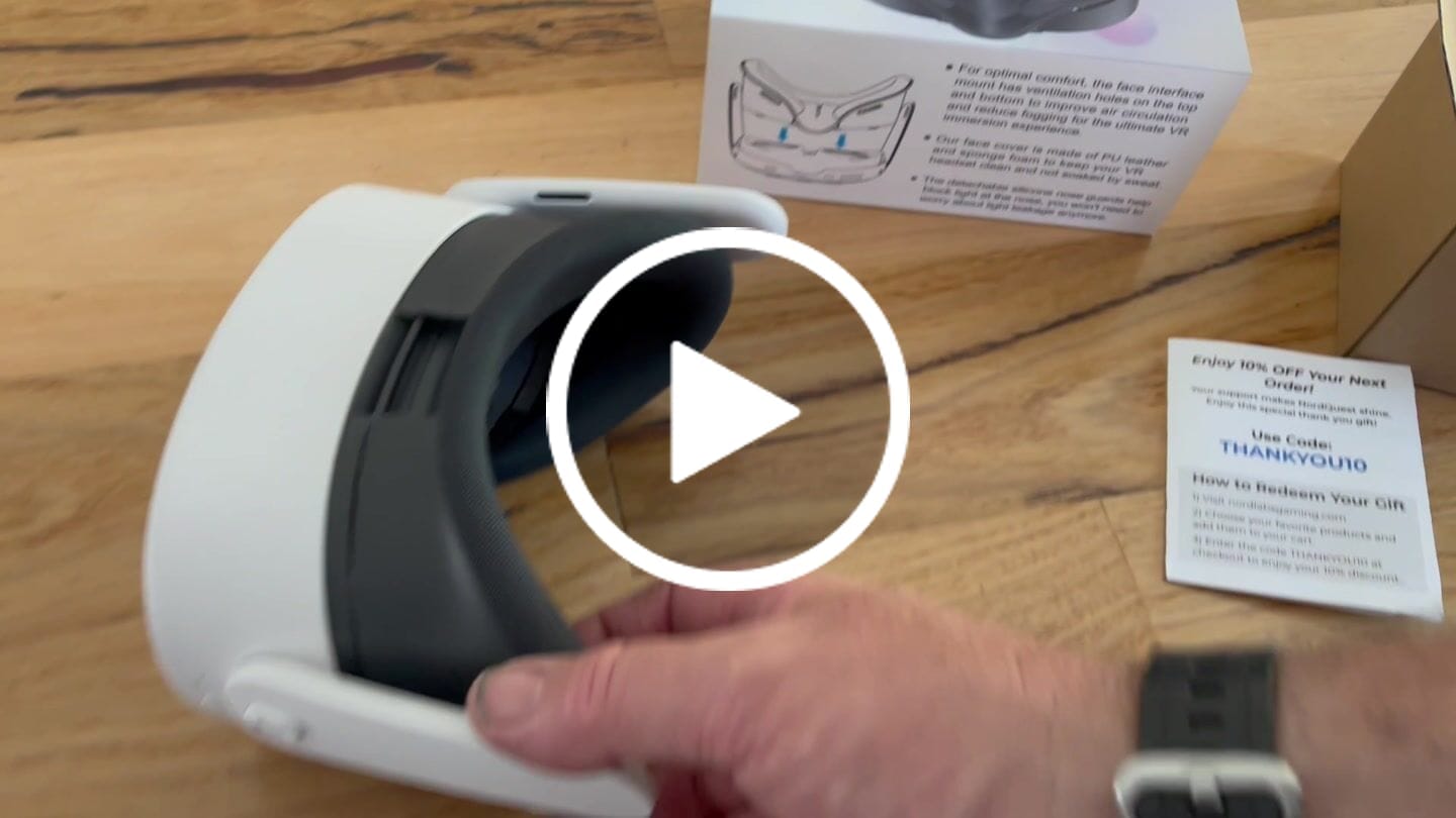 Customer video review of Comfort Strap + Battery Pack