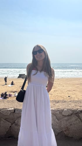 Customer photo review of Vestido Largo Strapless White