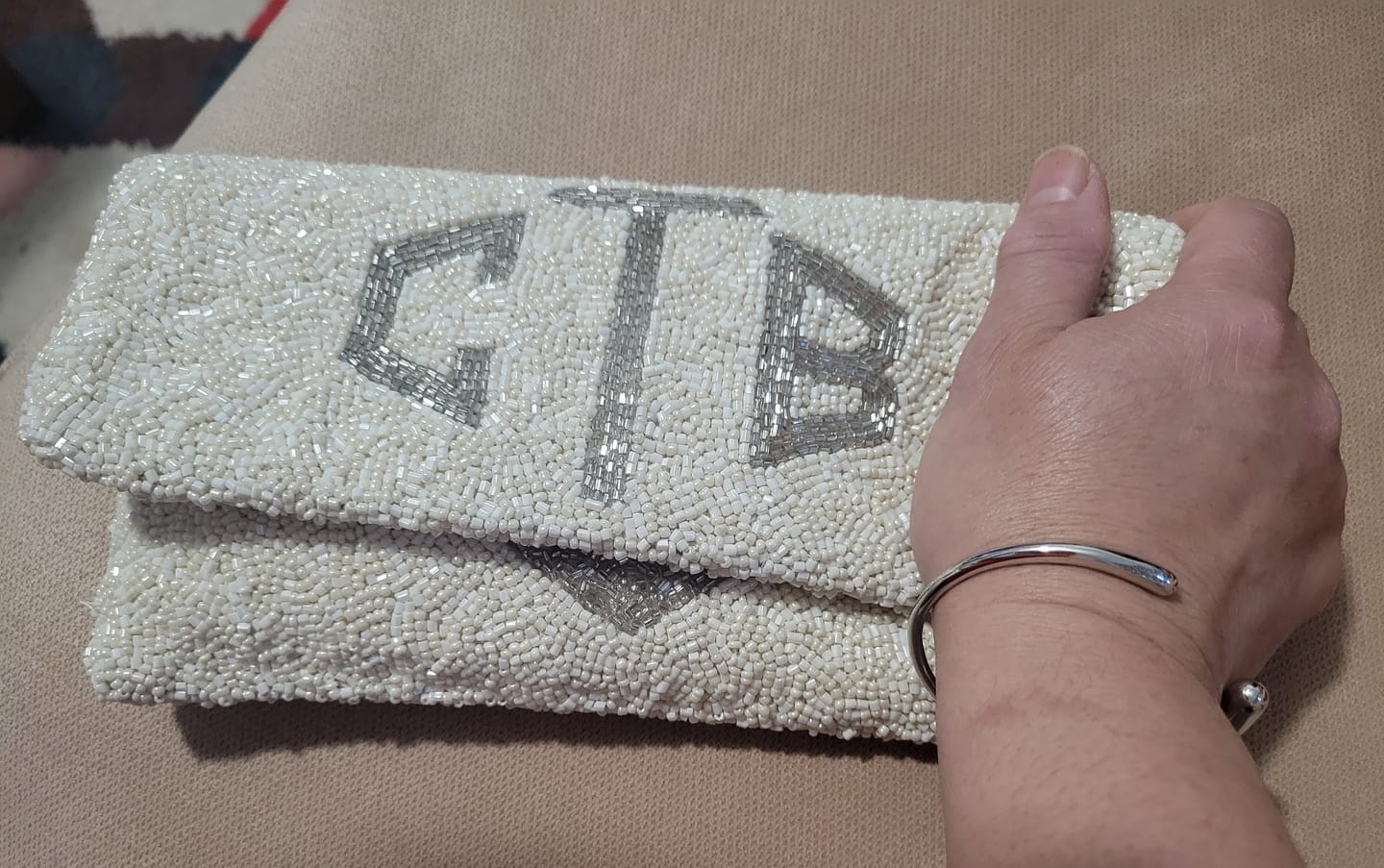 Customer photo review of Nova Teardrop Bangle