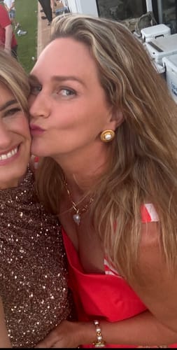 Customer photo review of Clio Pearl Studs