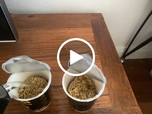 Customer video review of V1 - Chicken Flavour High Protein Ramen