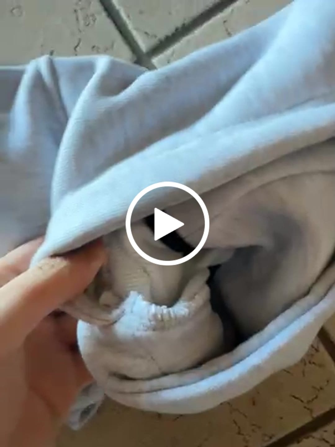 Customer video review of Hoodie Cropped Blanks 500GSM Sport Grey