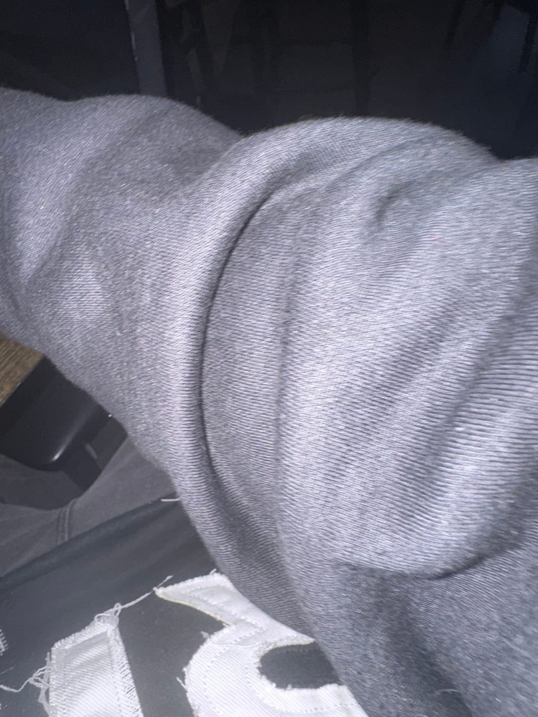 Customer photo review of TAKE THE RISK HOODIE (Black)
