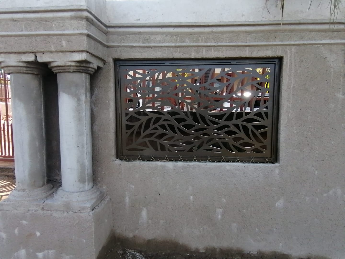 Customer photo review of CS-16 Laser Cut Steel Screen / Divider
