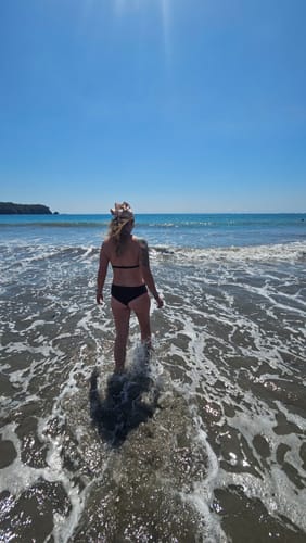 Customer photo review of ‘Less Cheeky’ Mid Rise Bottoms