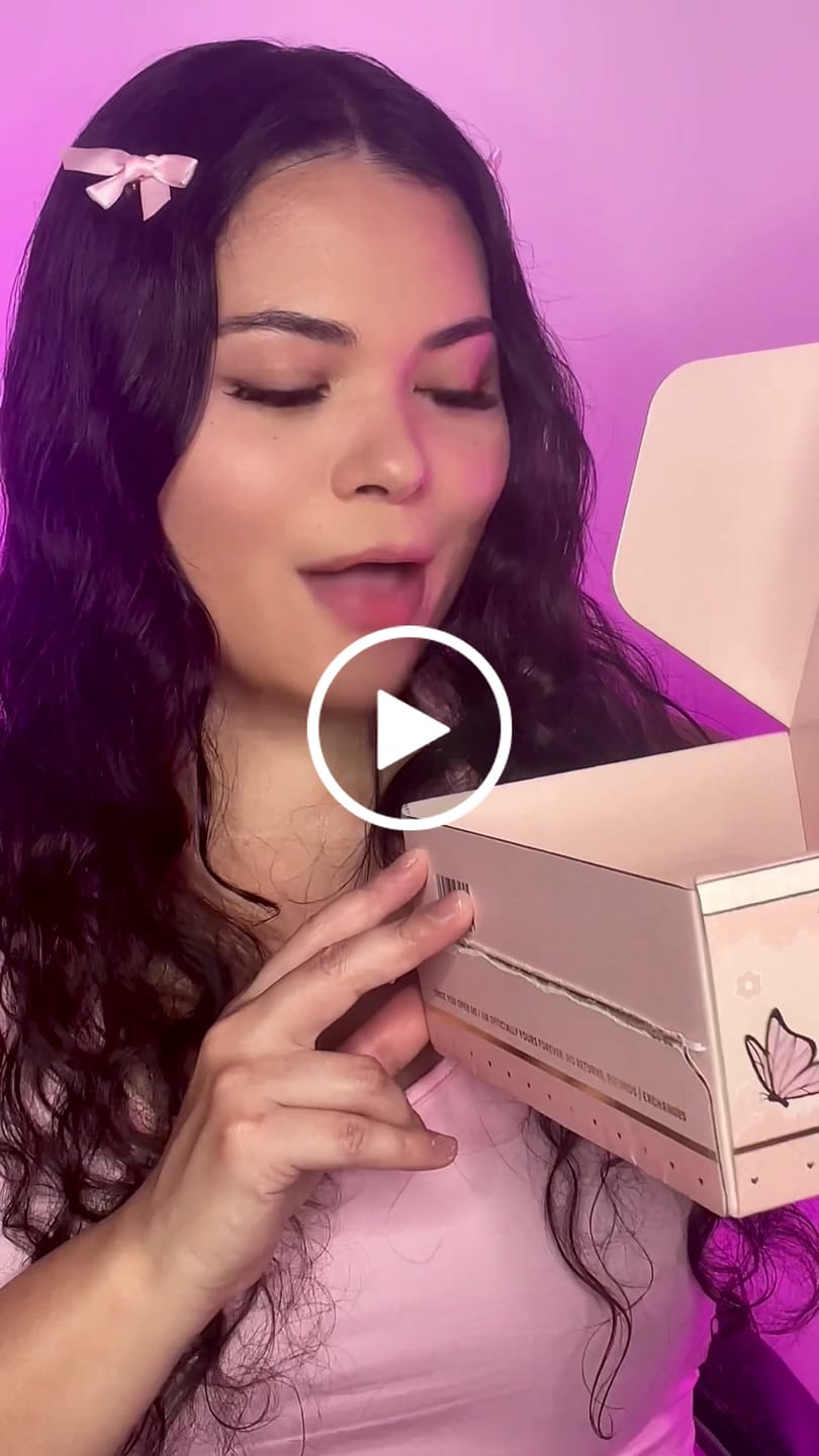 Customer video review of Glitter Bad Bitch Energy Lip Duo - Coconut Cake