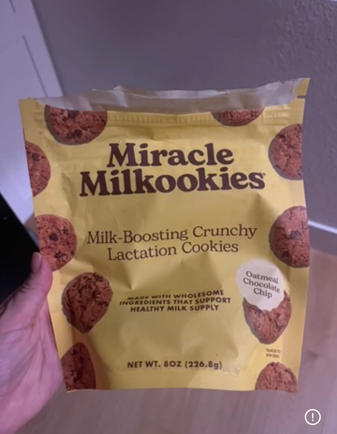 Customer photo review of Oatmeal Chocolate Chip Lactation Cookies