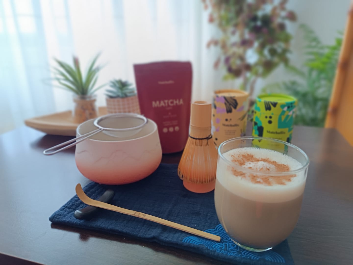 Customer photo review of Matcha Latte Navidad
