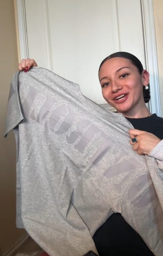 Customer photo review of Neutral Lightweight Tee 3-Pack
