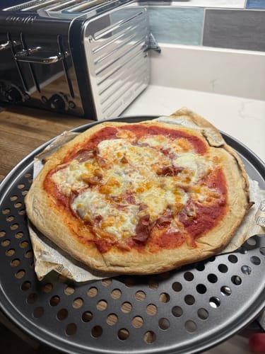 Customer photo review of Sourdough Pizza Bases