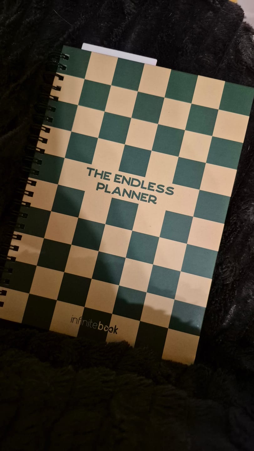 Customer photo review of Infinitebook Planner A5 Grid