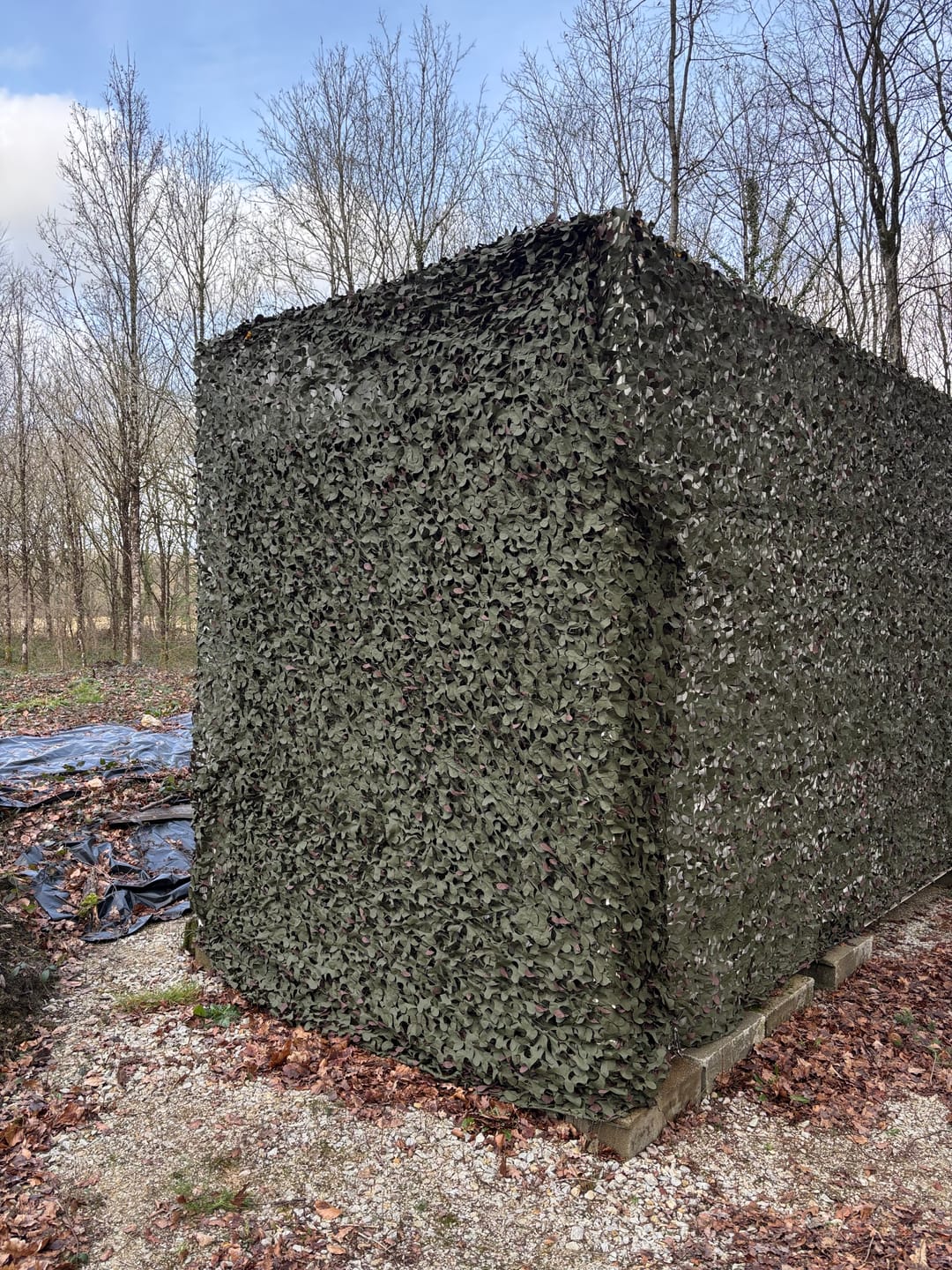 Customer photo review of Filet de camouflage renforcé militaire