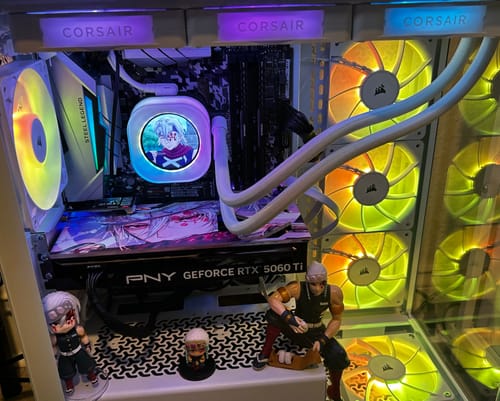 Customer photo review of Custom Design RGB GPU Backplate