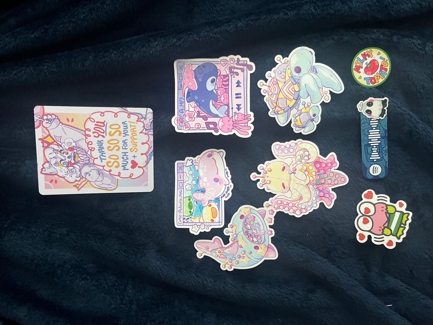 Customer photo review of Virtual Sea Pet Stickers V2!
