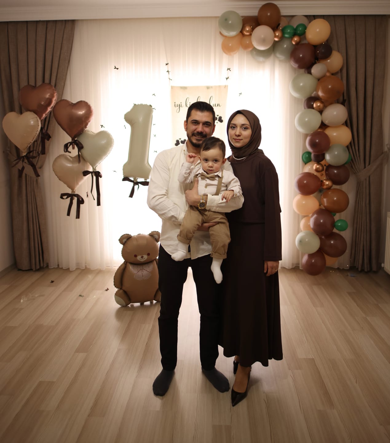 Customer photo review of Kişiselleştirilebilir Doğum Günü Örtüsü (#8)