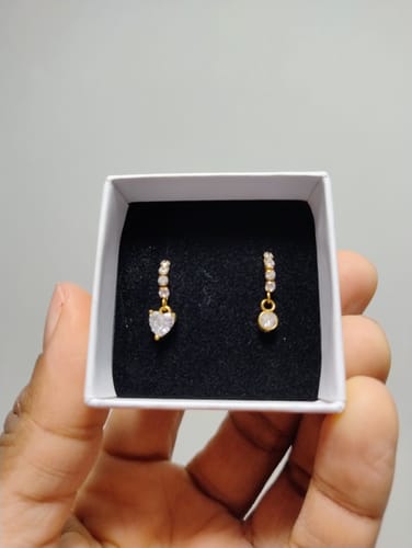 Customer photo review of Piercing Coeur