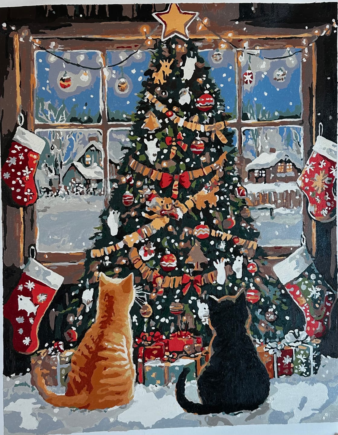Customer photo review of Kitty Christmas