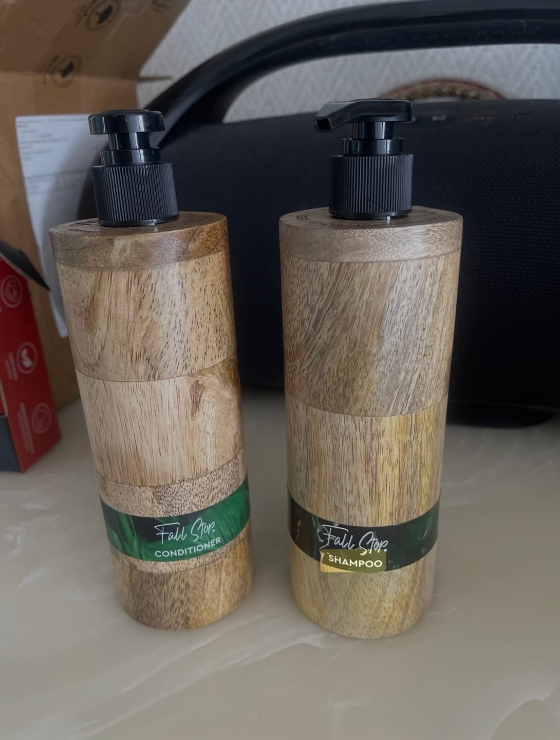 Customer photo review of Volumizing Hair Fall Stop Shampoo 200 ml