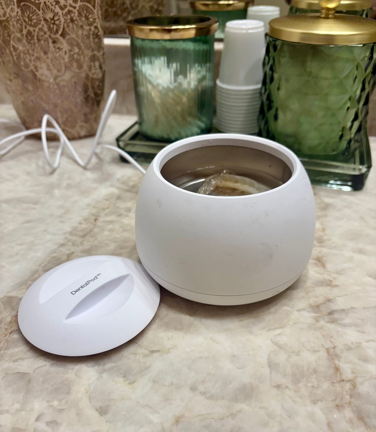 Customer photo review of Protective Cleaning Wipes