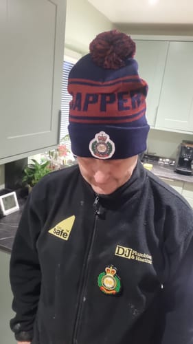 Customer photo review of RE Sapper Bobble Hat