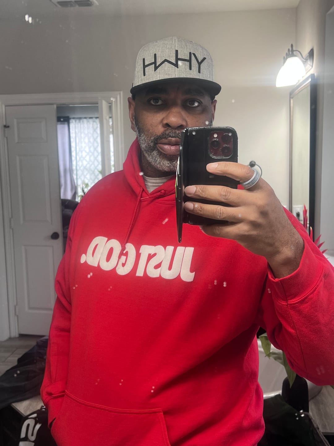 Customer photo review of YHWH - Heather Gray SB (Product of Grace Series)